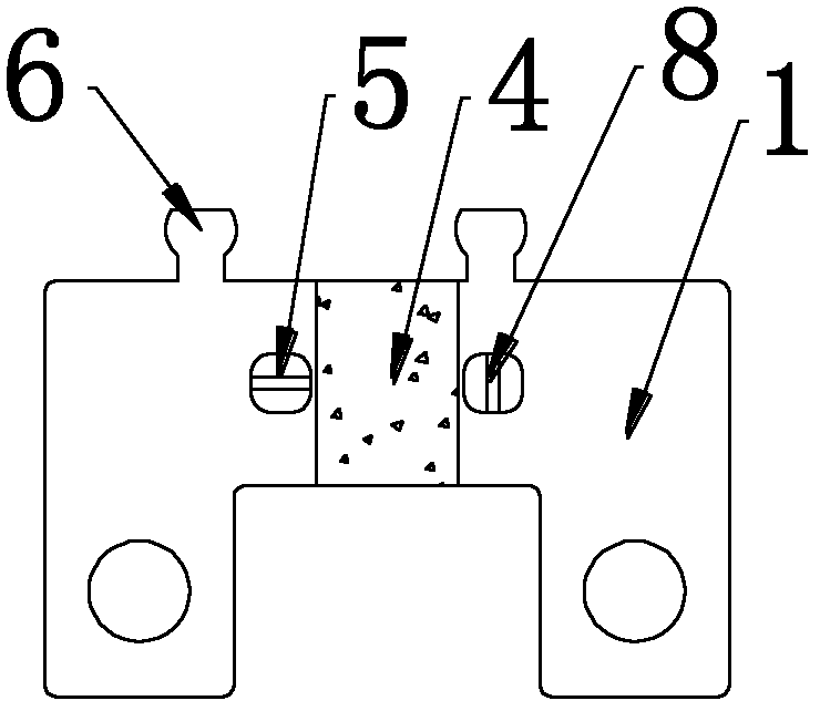 Alternating magnetic field-resistant manganin current divider