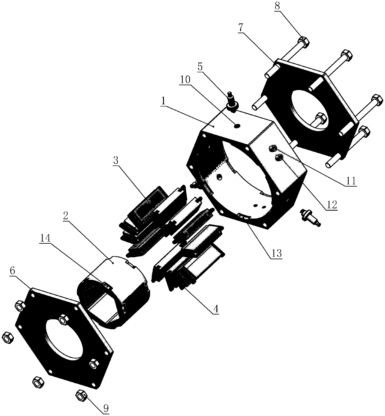 Novel array continuous engine