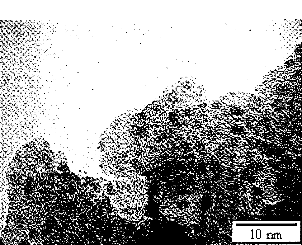 Zirconium dioxide nano thin film containing platinum nano particles, preparation method and use thereof