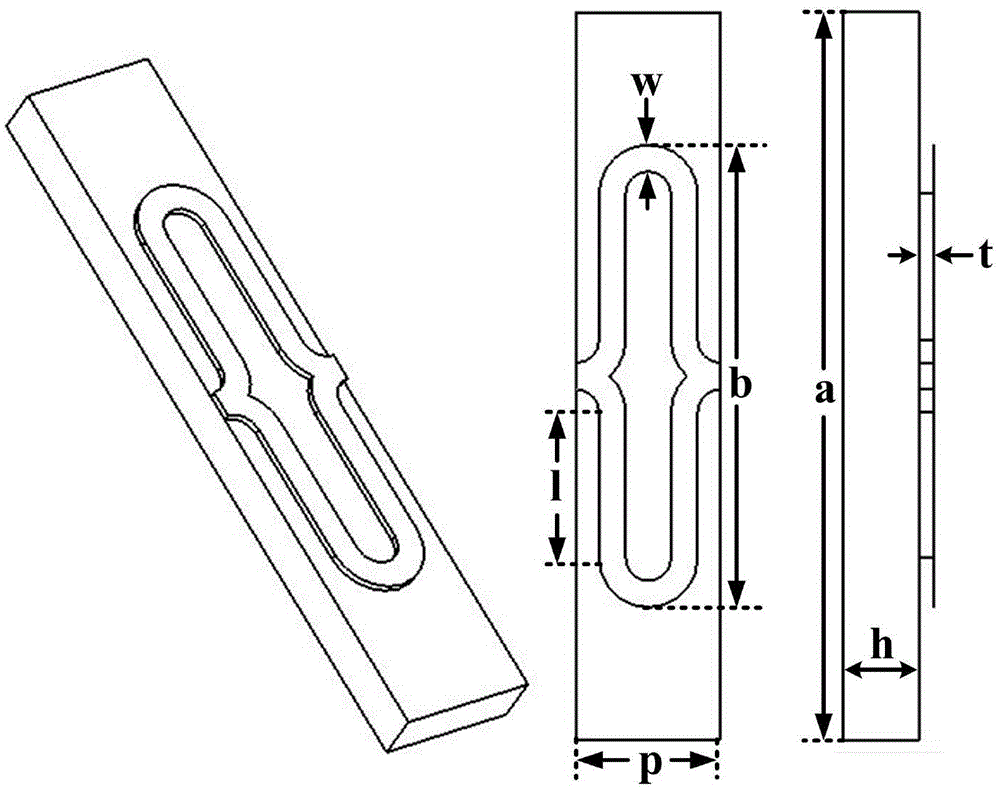 Planar annular microstrip slow-wave structure