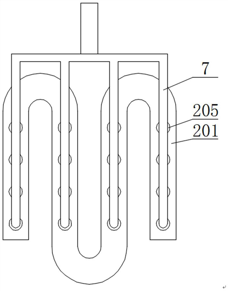 Deodorizing device for tea oil production and using method thereof