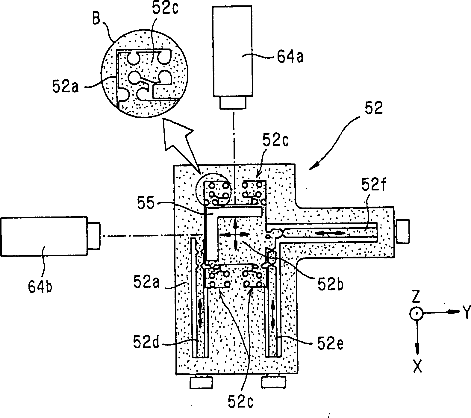 Manufacturing system for microstructure