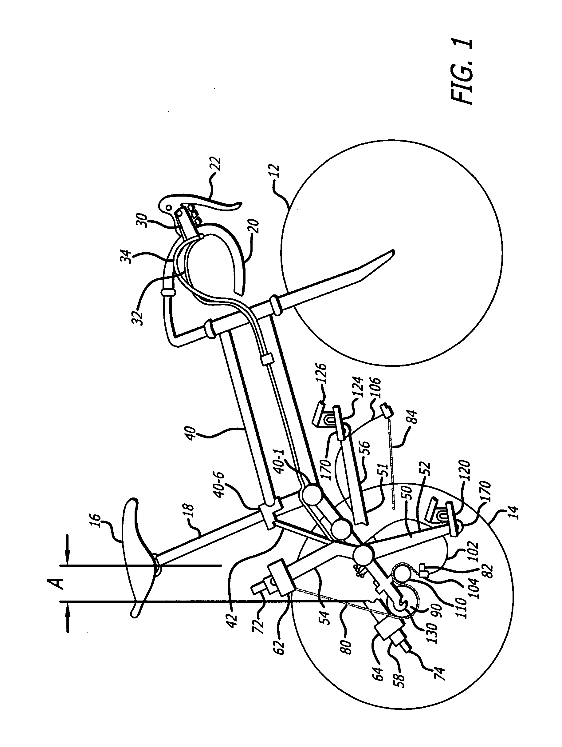 Wide power range bicycle with positive intuitive gear shifting system