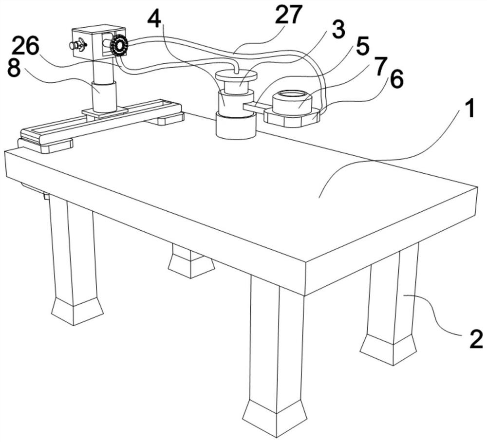 Chemotherapy nursing device for medical oncology and working method thereof