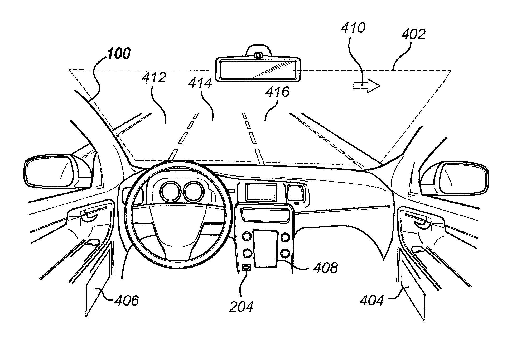 Method and system for providing a tutorial message to a driver of a vehicle