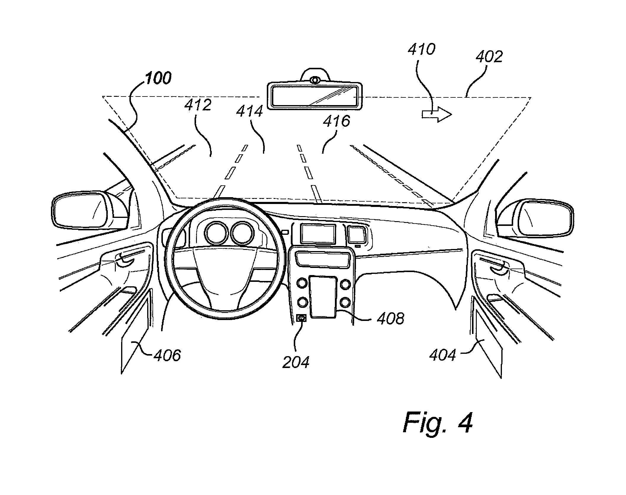 Method and system for providing a tutorial message to a driver of a vehicle