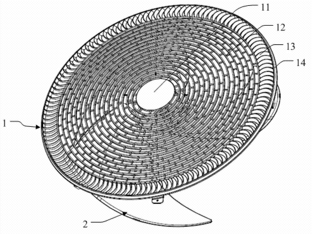 Protective cover, fan component and air conditioner outdoor unit