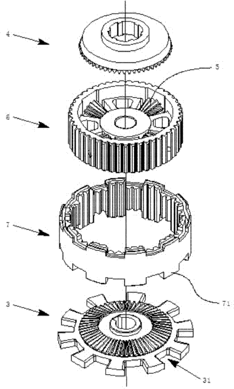 Linkage clutch of washing machine