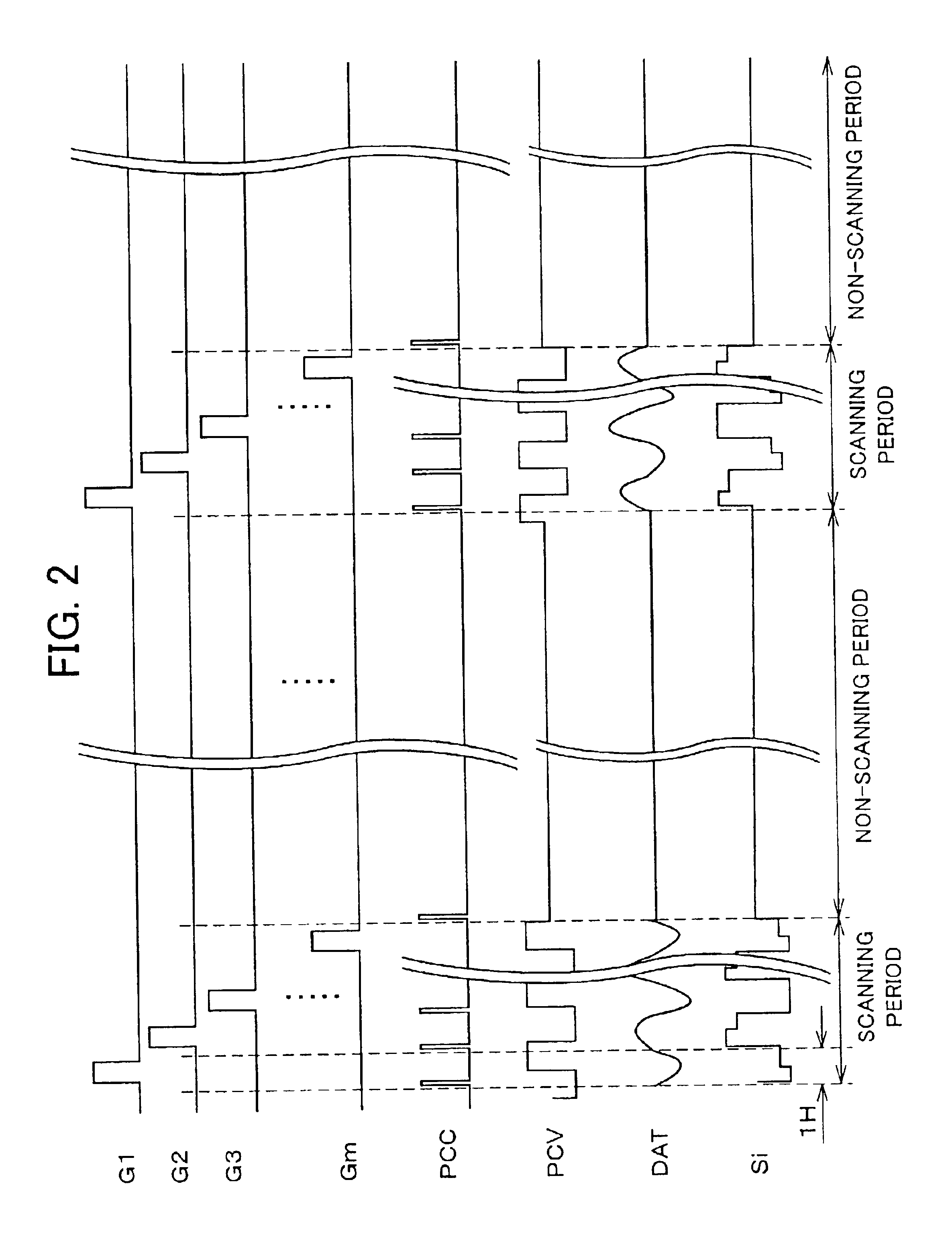 Image display device and display driving method