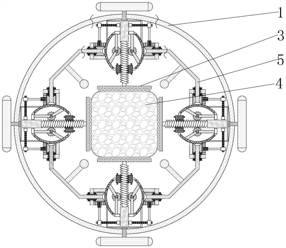 Meat slice breaking prevention device used during meat slicing