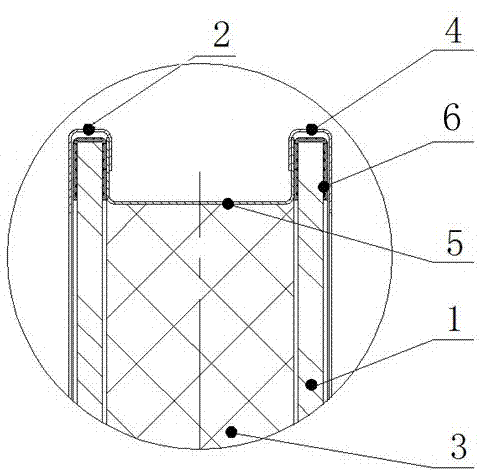 Sound insulation module and sound absorption and insulation composite structure of embedded truss structure with sound insulation module