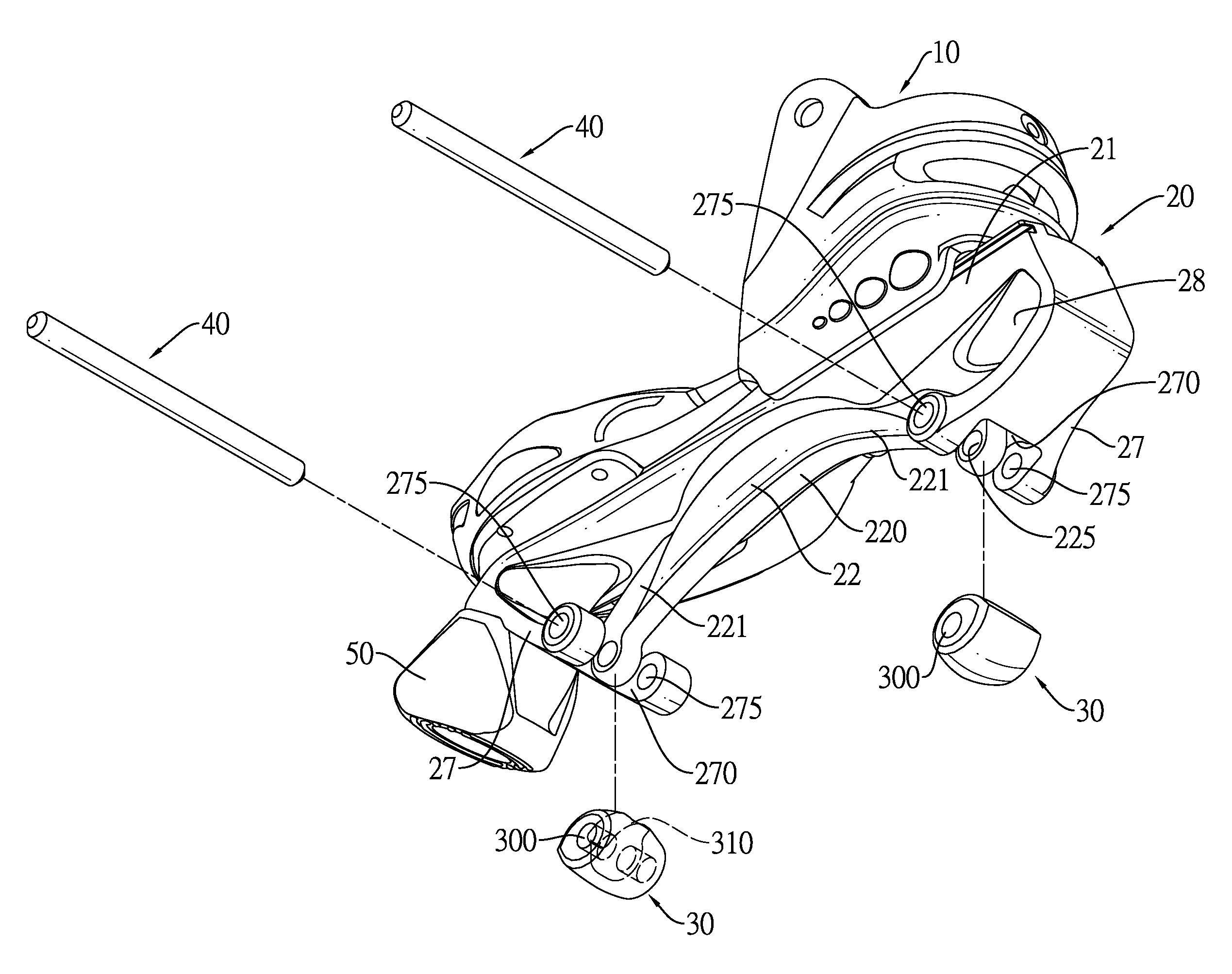 Skate sole assembly