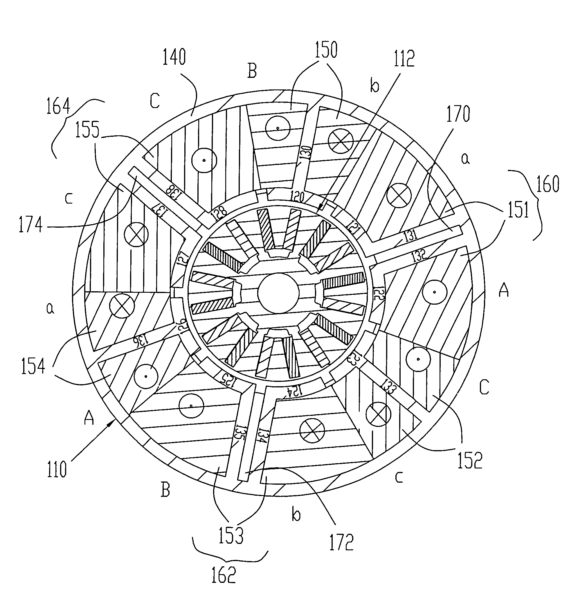 Brushless direct current motor