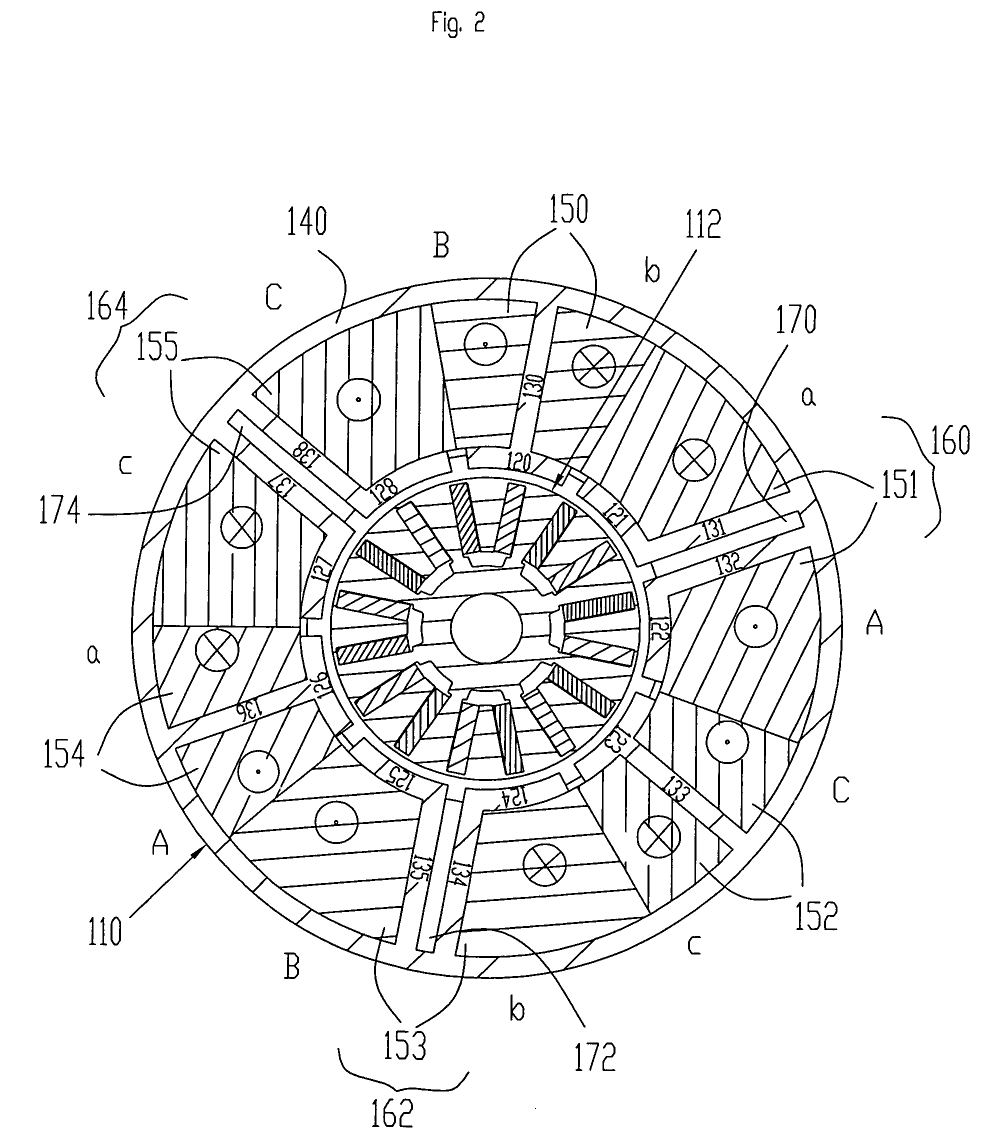 Brushless direct current motor