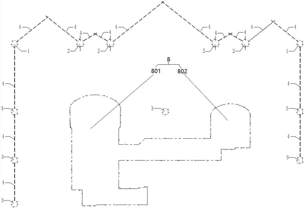 Underground cavern and construction method for underground cavern