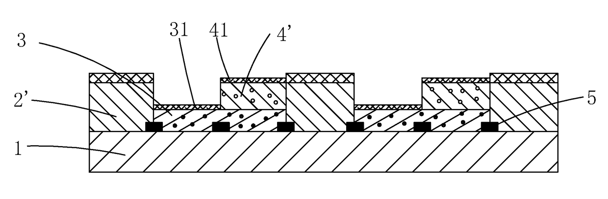 Method for manufacturing quantum dot color filter