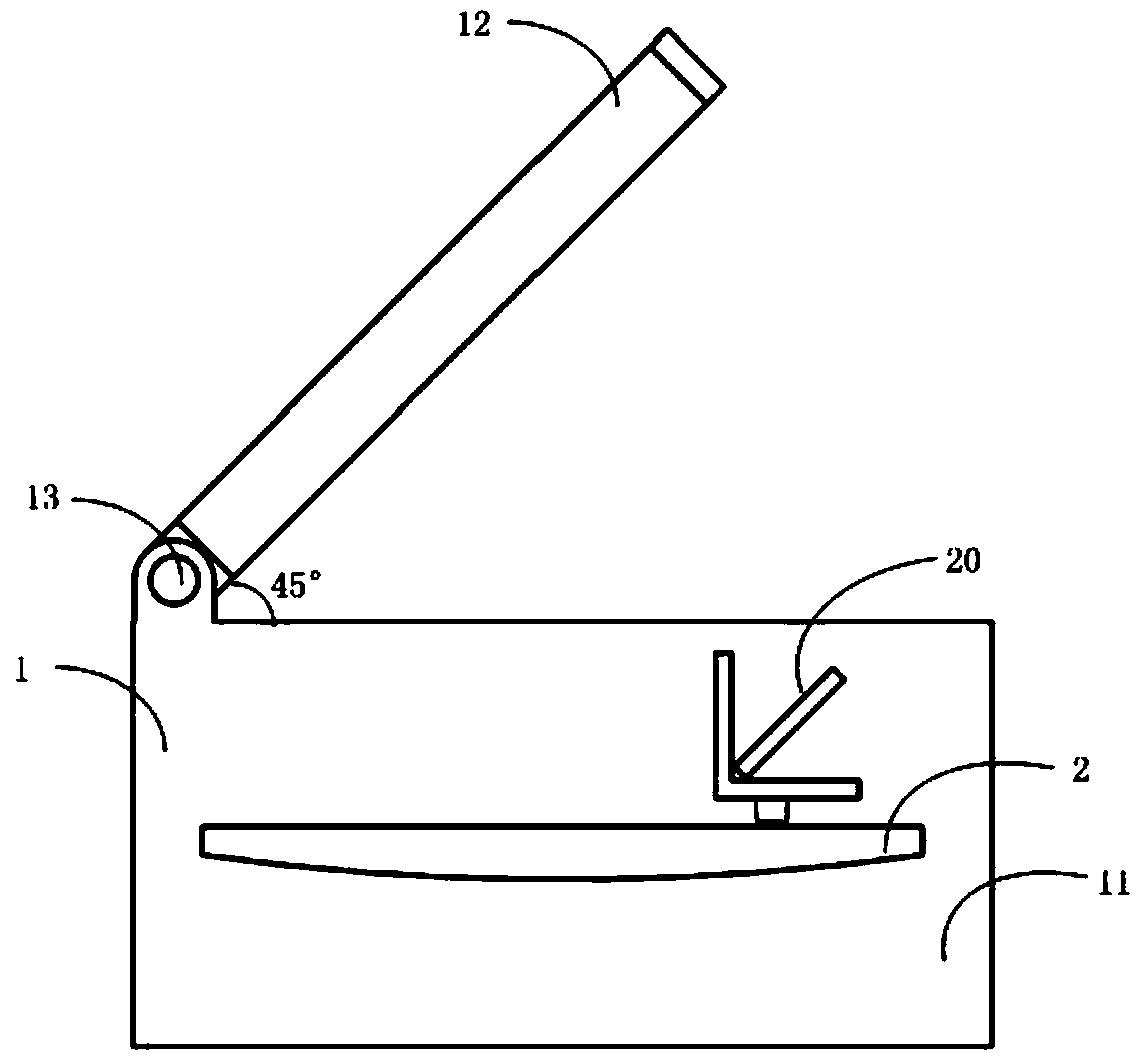 Auxiliary display device and display system