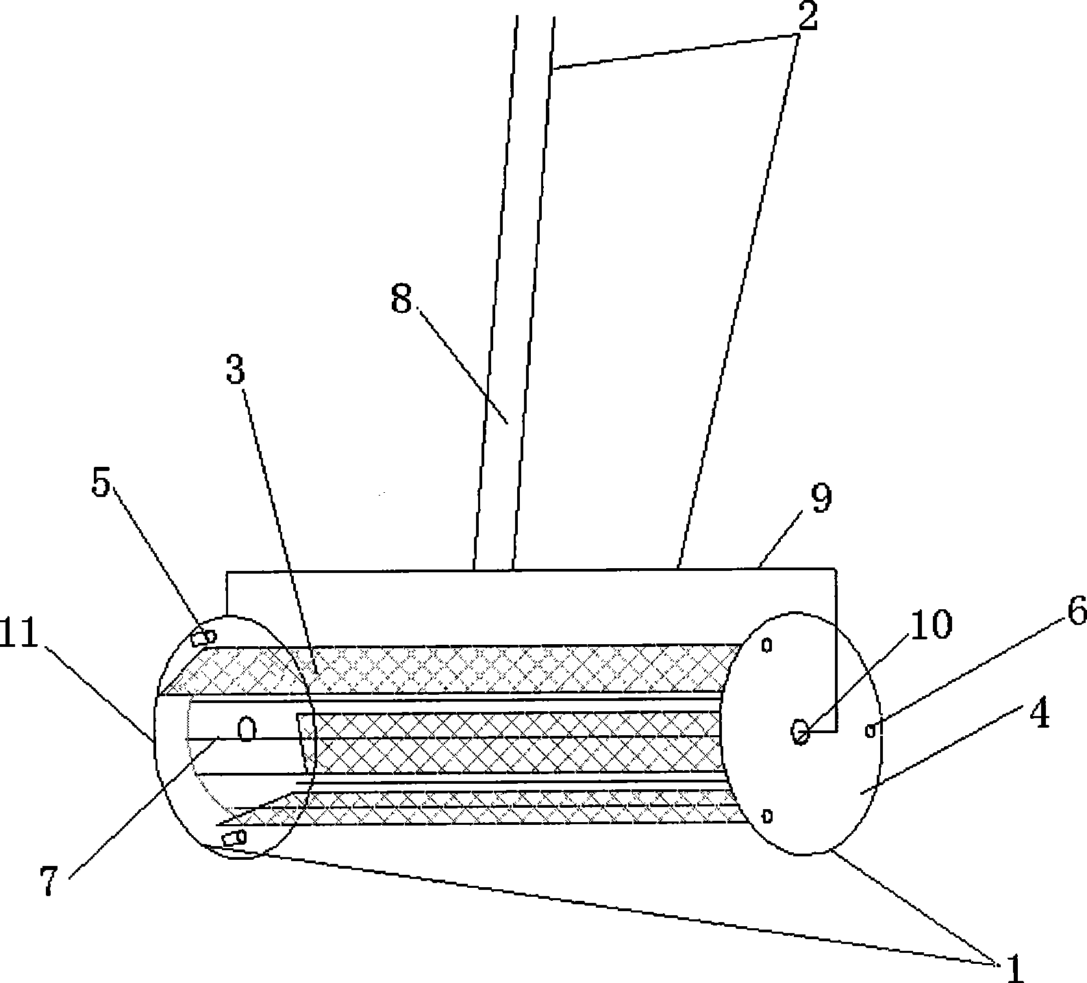 Table tennis balls collecting device