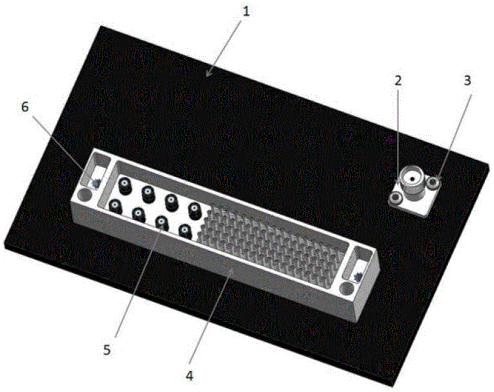 Radio frequency and band-shaped wire interface assembly method