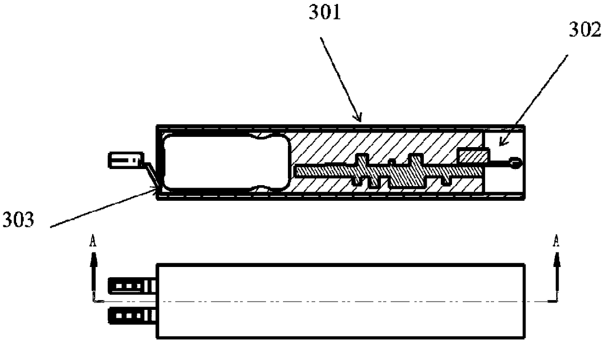 Method and structure for protecting electronic detonator circuit by adopting metal sleeve