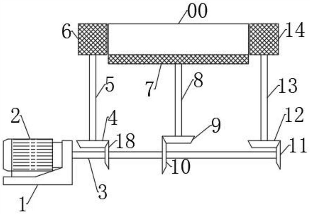 An easily adjustable valve polishing device for sewage treatment