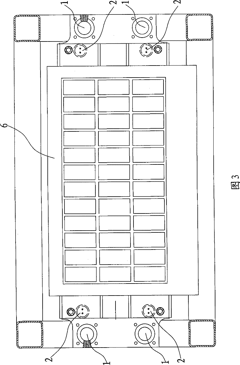 Shock-absorbing device of block shaper