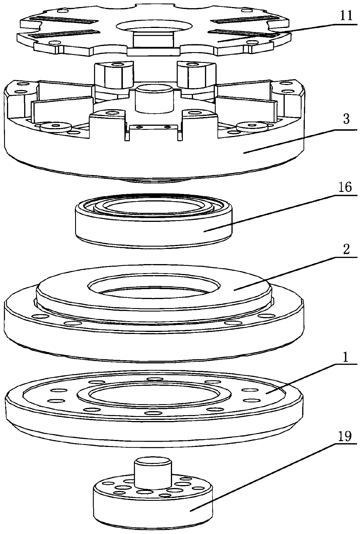 Novel capacitance-type torque sensor based on structure decoupling