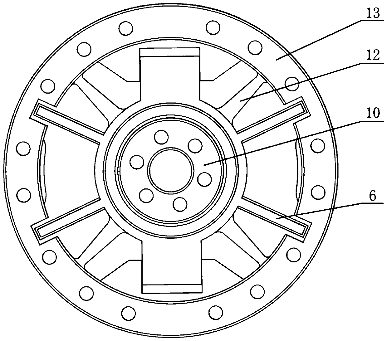 Novel capacitance-type torque sensor based on structure decoupling