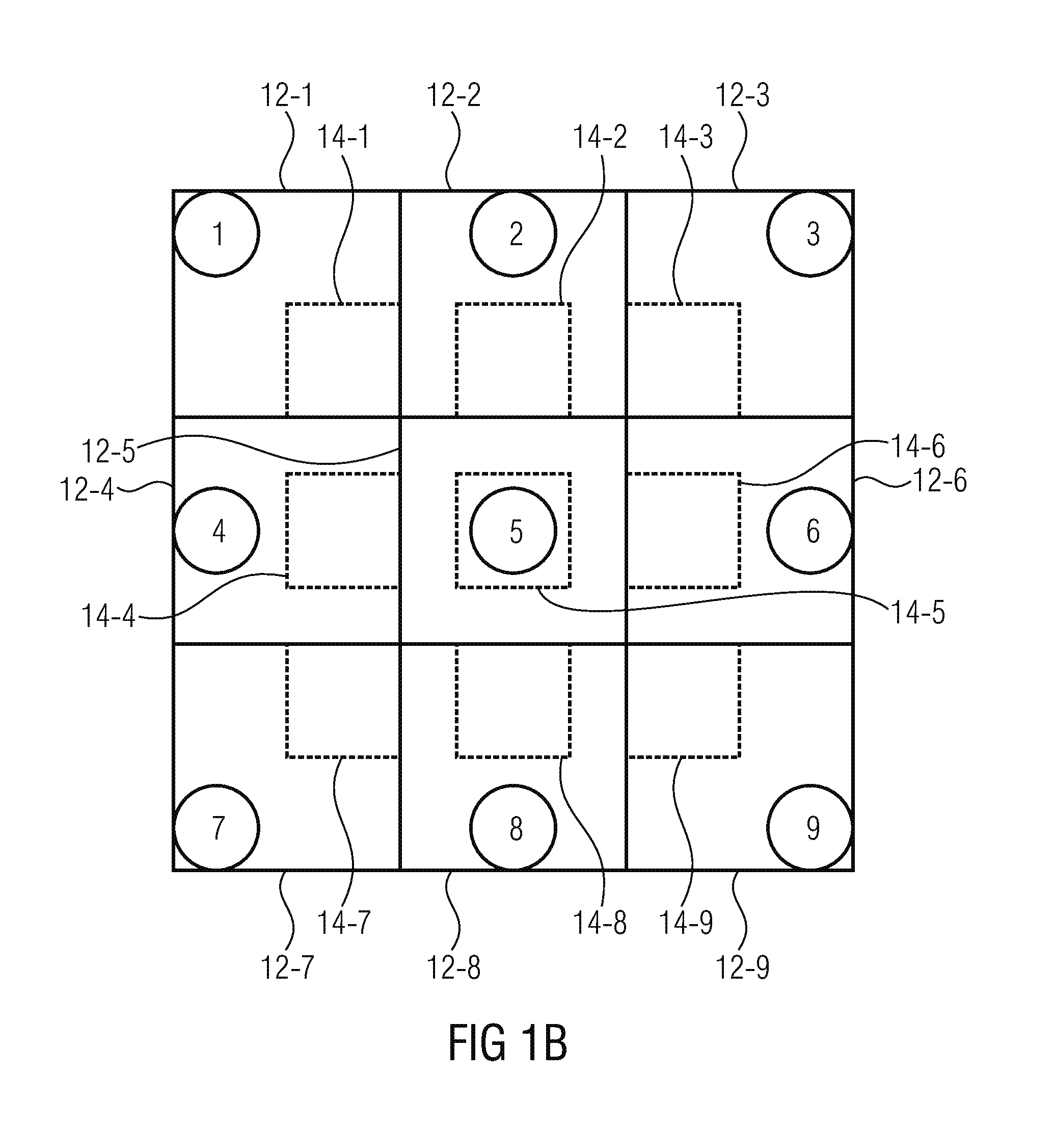 Multi-aperture device and method for detecting an object region