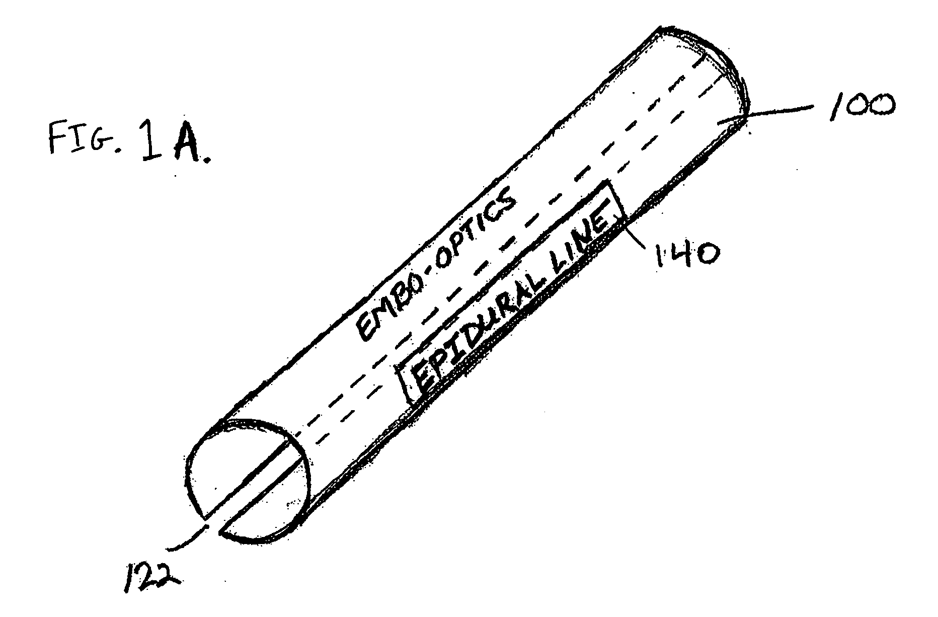 Coding device for identifying medical lines