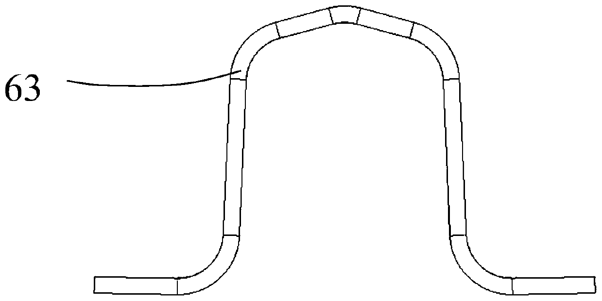 Manufacturing device and method of vibration measuring tube