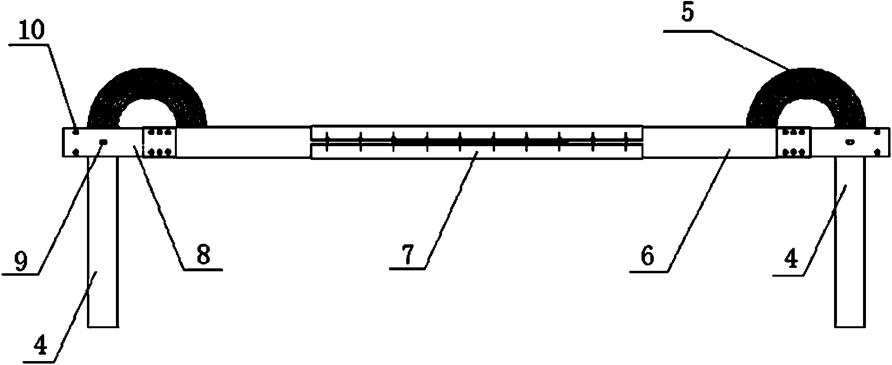 Aluminium electrolytic cell emergency short-circuit bus