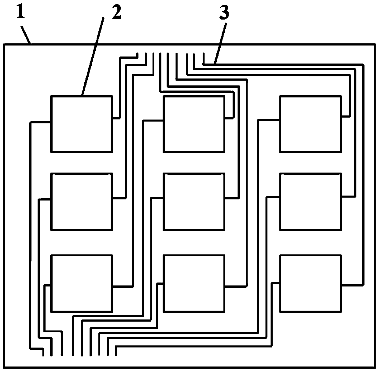 Spectral analysis chip and preparation method thereof