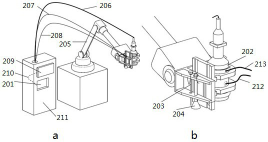 Waste aluminum recycling and direct forming device and method