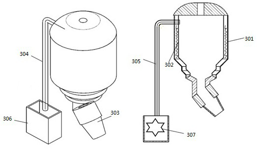 Waste aluminum recycling and direct forming device and method