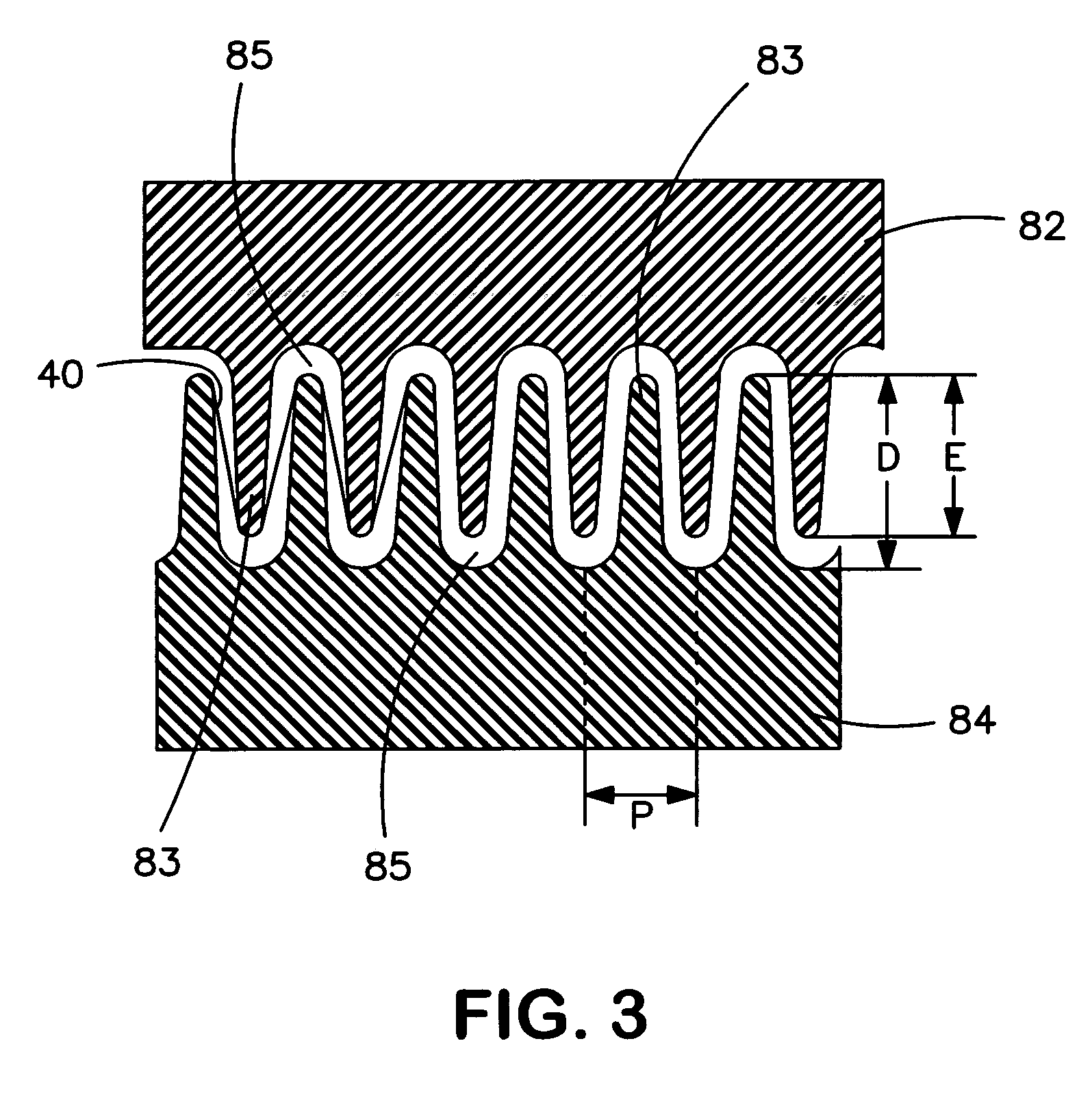 Method for forming an elastic laminate