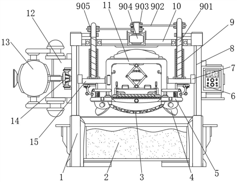 Equipment for detecting air tightness of waders