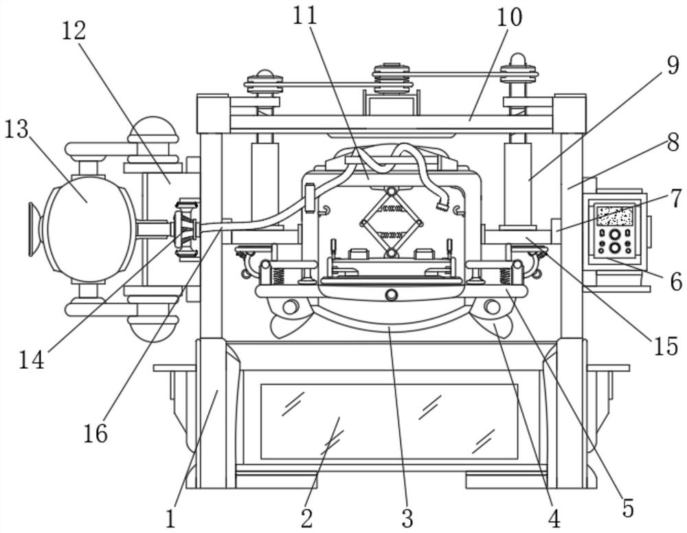 Equipment for detecting air tightness of waders