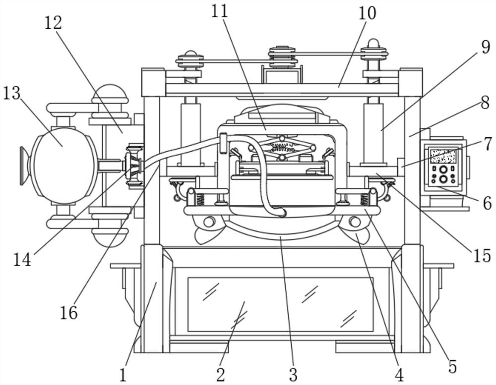 Equipment for detecting air tightness of waders