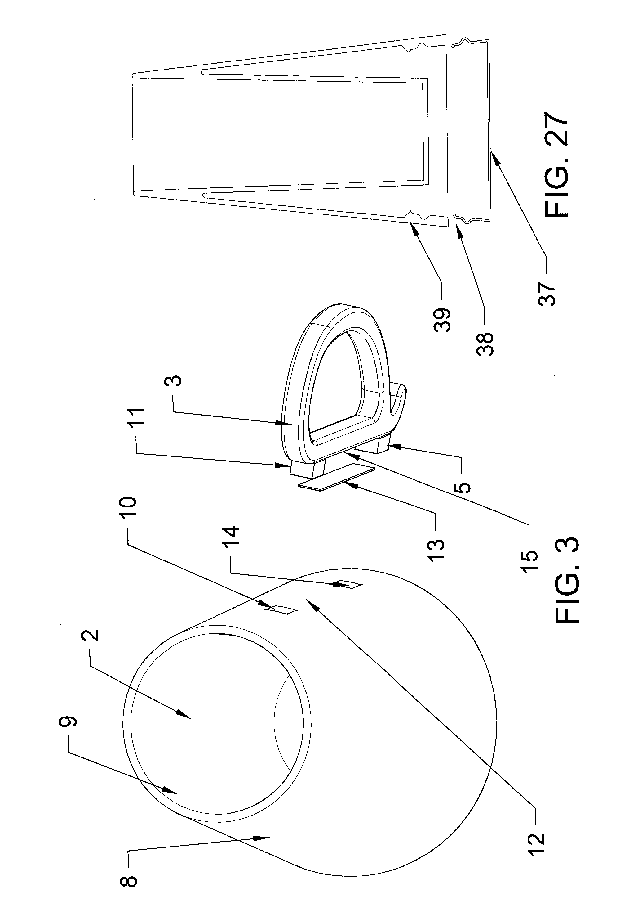 Stackable stay-cold stein or drinking glass