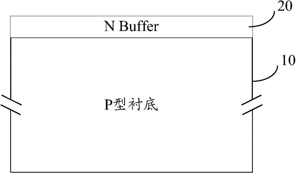 Preparation method of field stop insulated-gate bipolar transistor