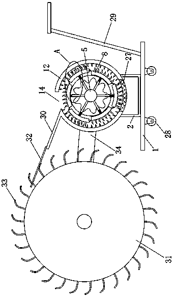 Crop straw crusher