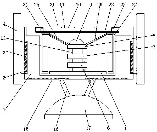 An adjustable stage light