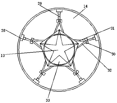 An adjustable stage light