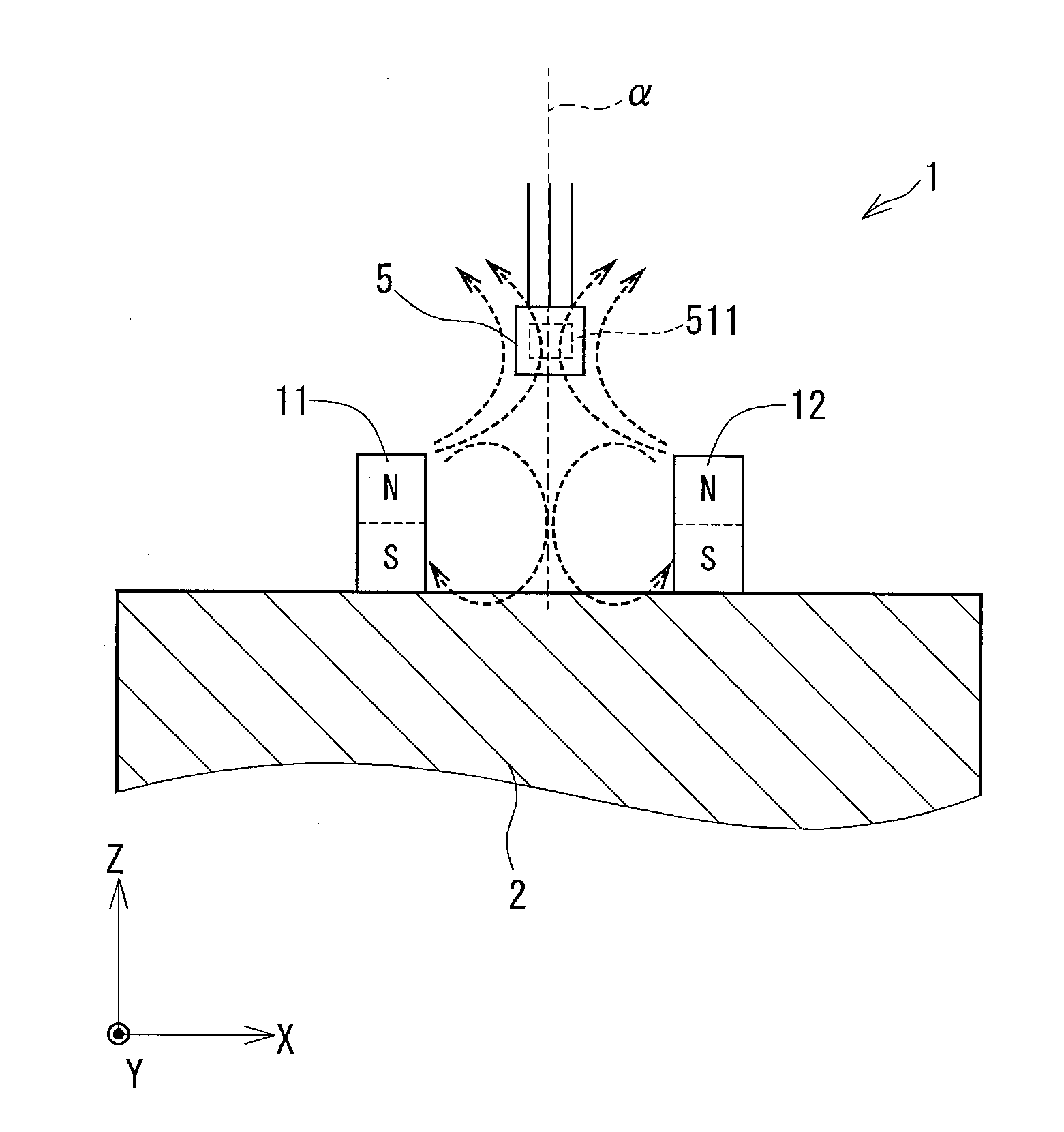 Position detecting device