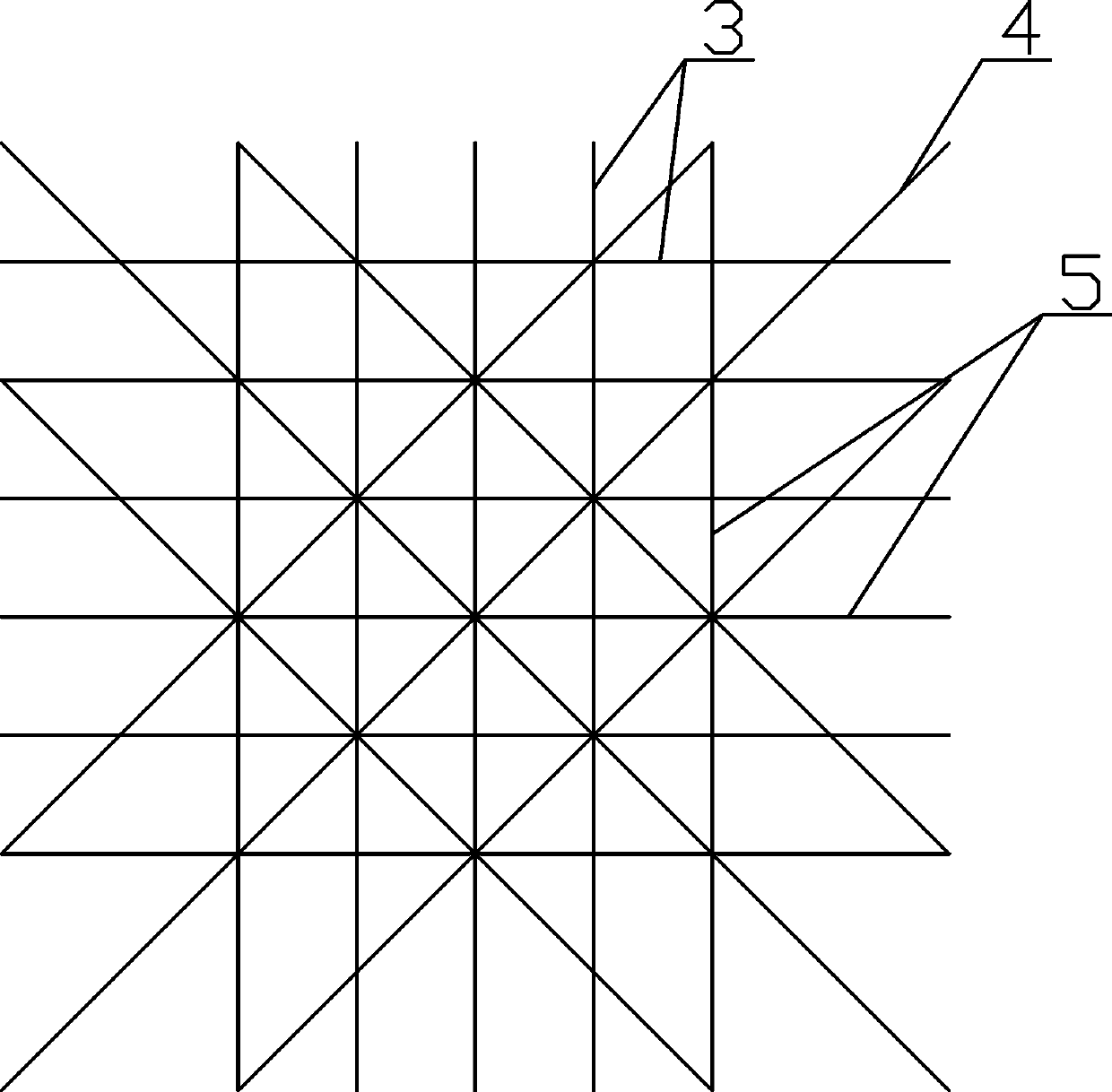 A grid lining structure for tunnels and its installation method