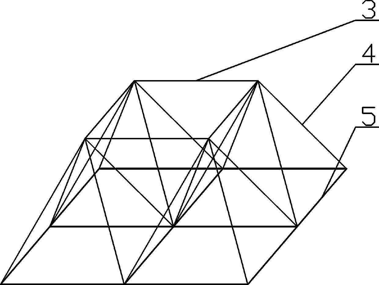 A grid lining structure for tunnels and its installation method