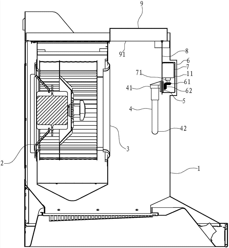 Extractor hood with sterilization and deodorization functions