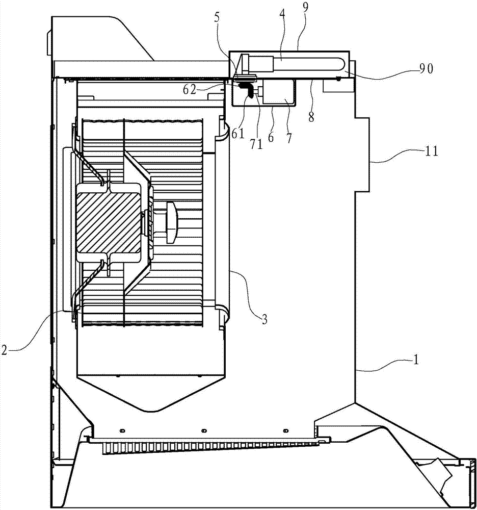 Extractor hood with sterilization and deodorization functions