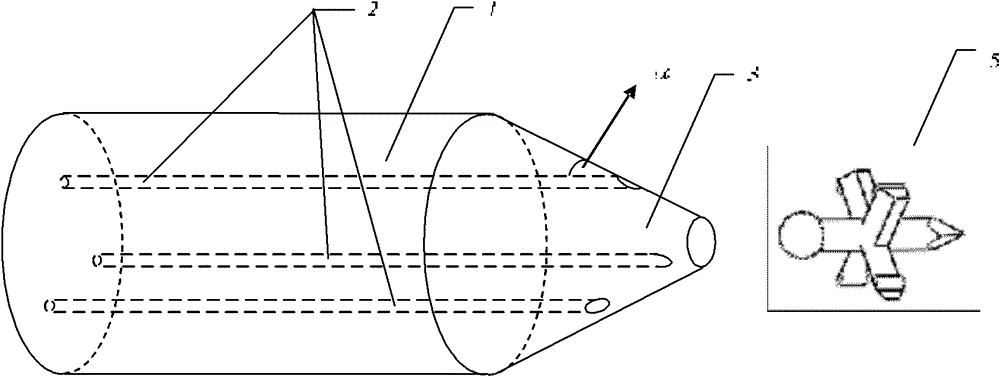 Automatic assembly type photodynamic drill based on multi-core fiber